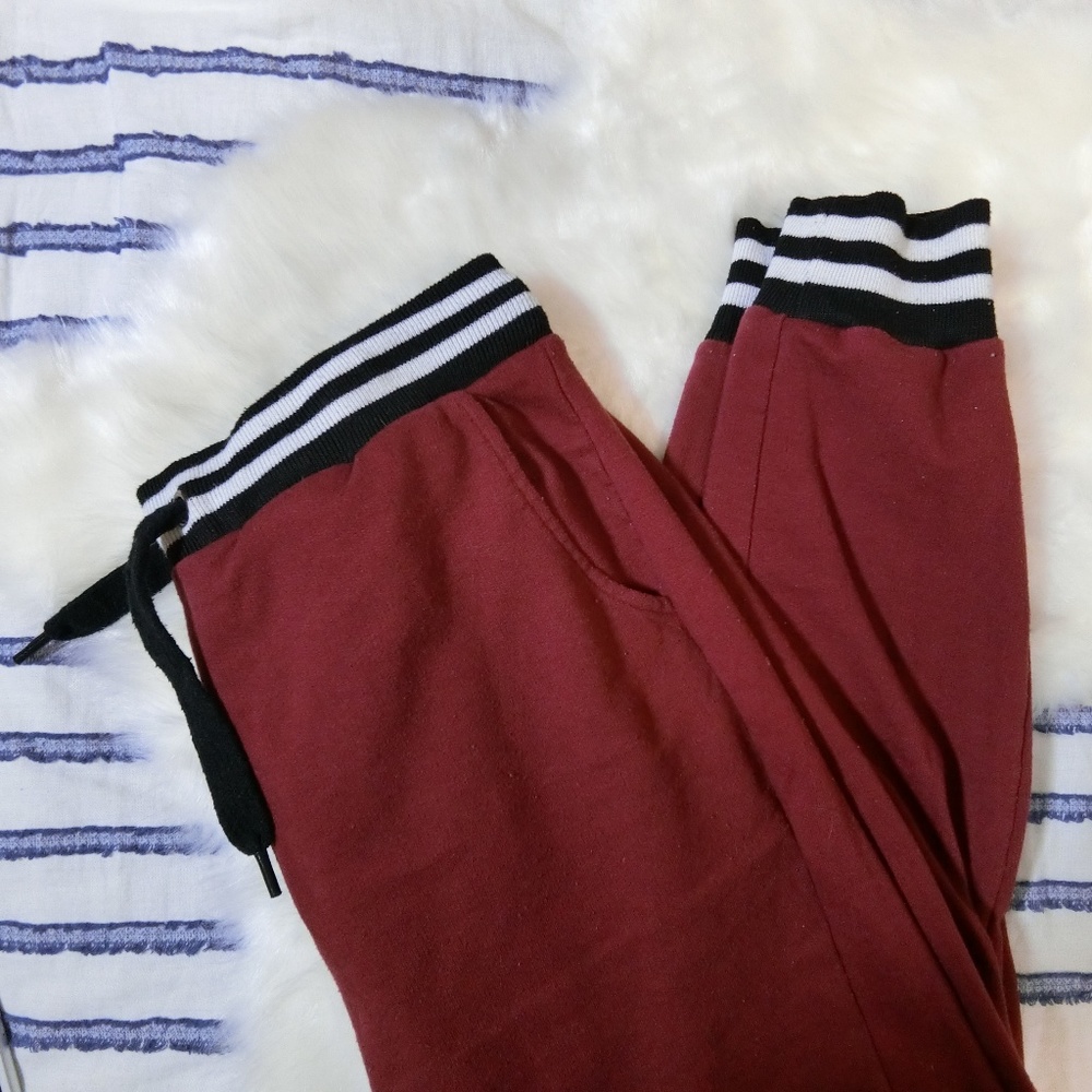 Maroon  Joggers